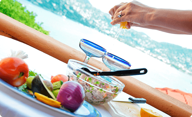 Vacation Rentals Mexico Zihuatanejo  - Comida - Punta Marina 302