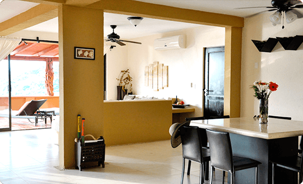 Condo Rentals Zihuatanejo Mexico - Comedor - Punta Marina 302